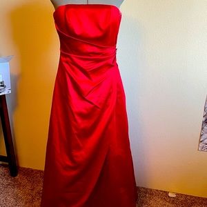 Red prom dress